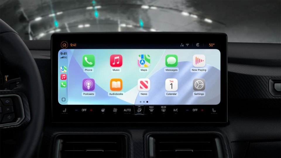 Вигляд оновленого CarPlay