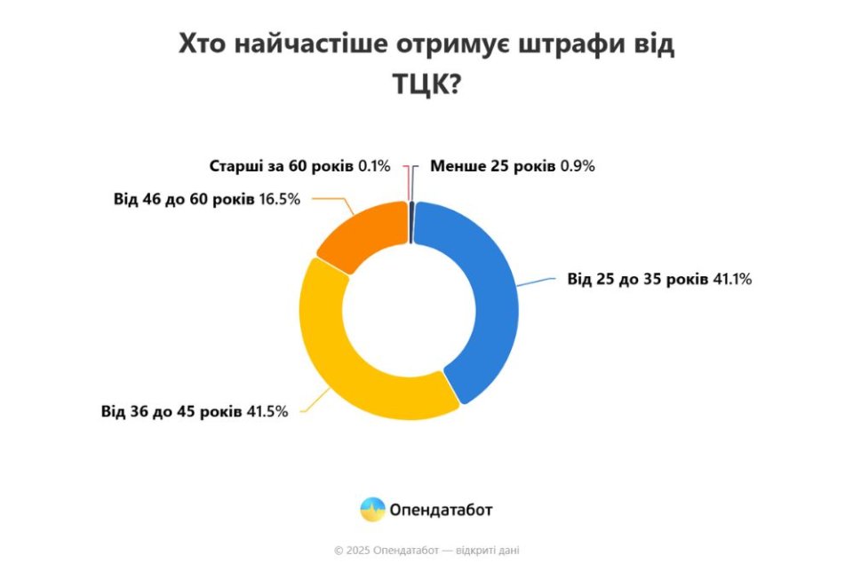 Хто найчастіше отримує штрафи від ТЦК