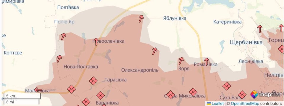 Карта боїв