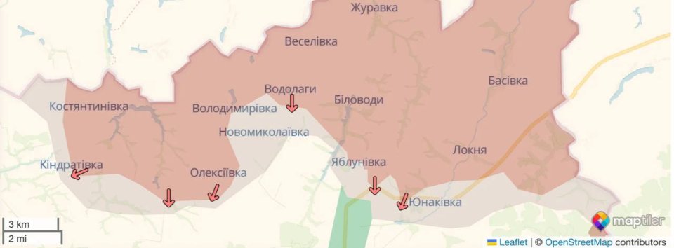 Карта боїв