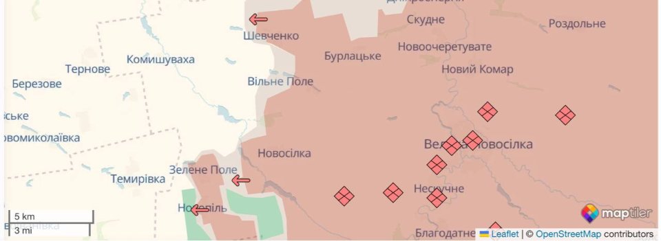 Карта боїв