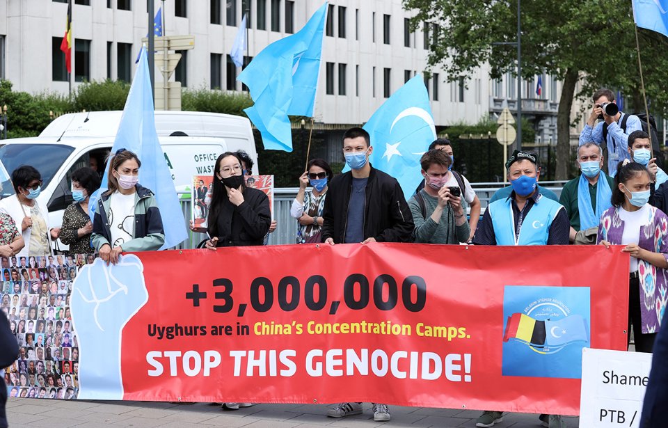 Протести проти дискримінації уйгурів / Getty Images