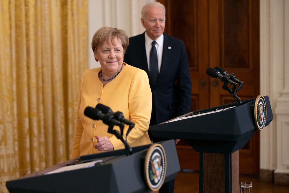 Зустріч Байдена та Меркель / Getty Images