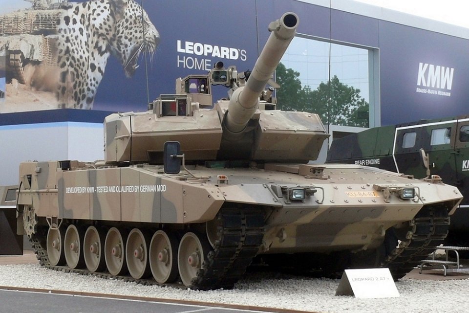 Німецький танк Leopard 2A7+