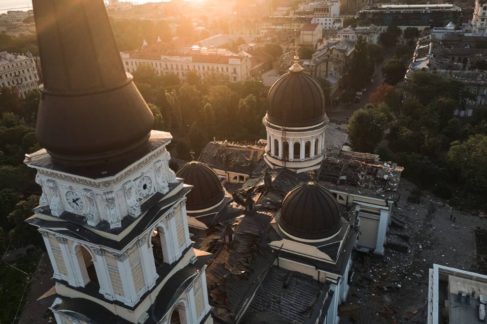 Спасо-Преображенський собор обстріл одеса