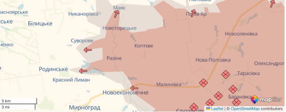 карта боїв