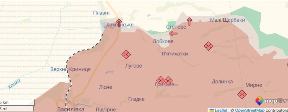 Карта боїв