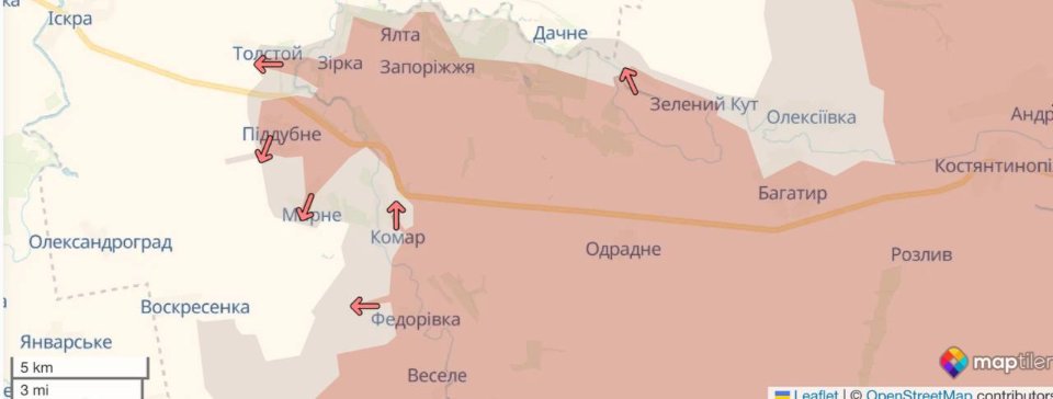 Карта боїв