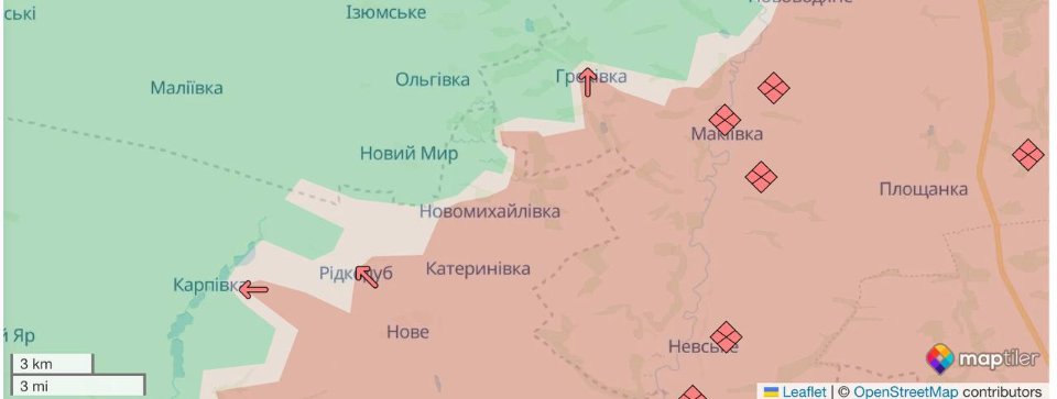 Карта боїв