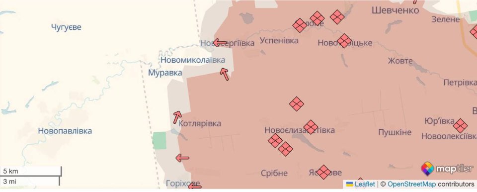Карта боїв