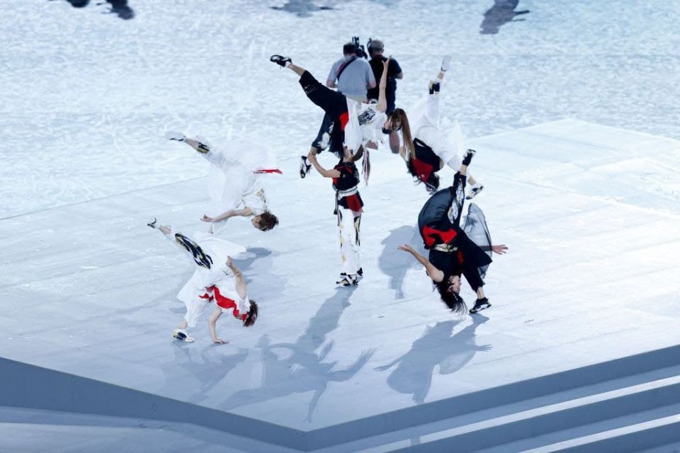Виступ танцівників на церемонії закриття / Getty Images