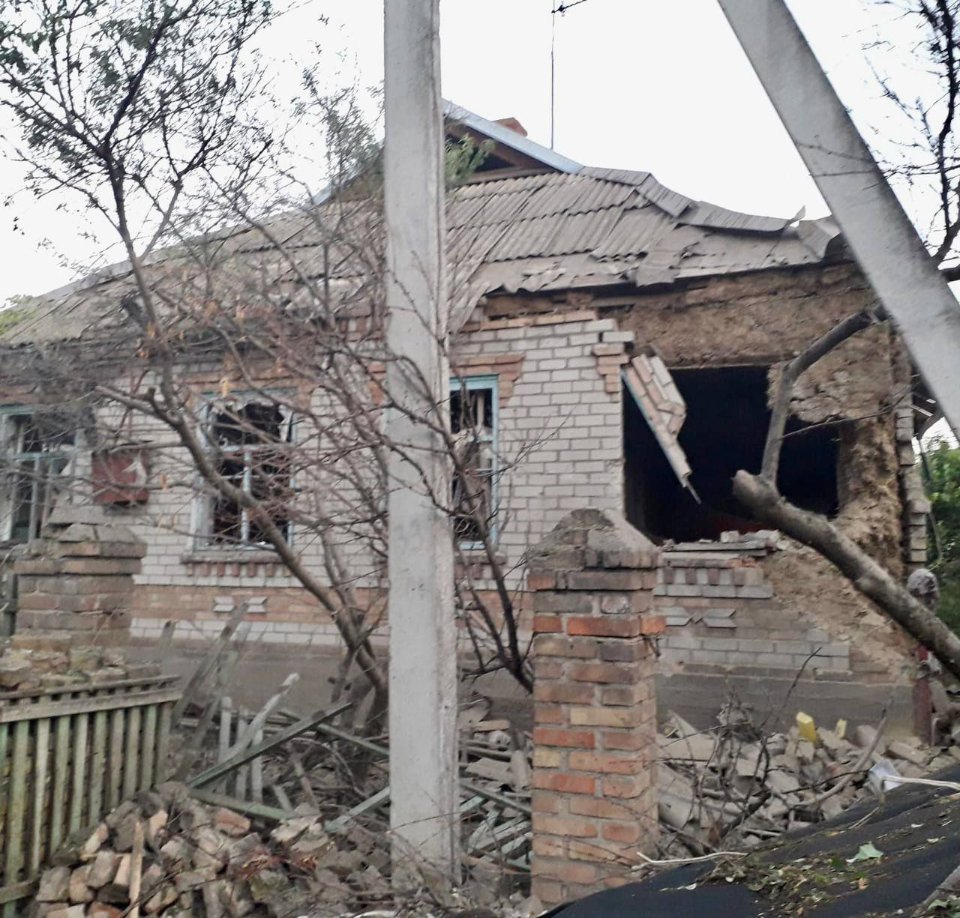 обстріли на Дніпропетровщині