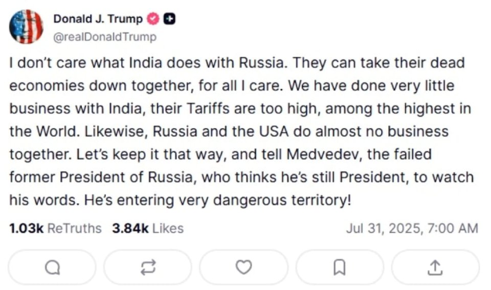 Медведєв пригрозив Трампу ядерним ударом, згадуючи радянську систему «Мертва рука»: що це таке