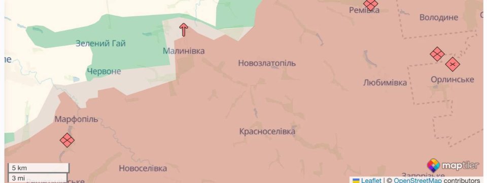 Карта боїв