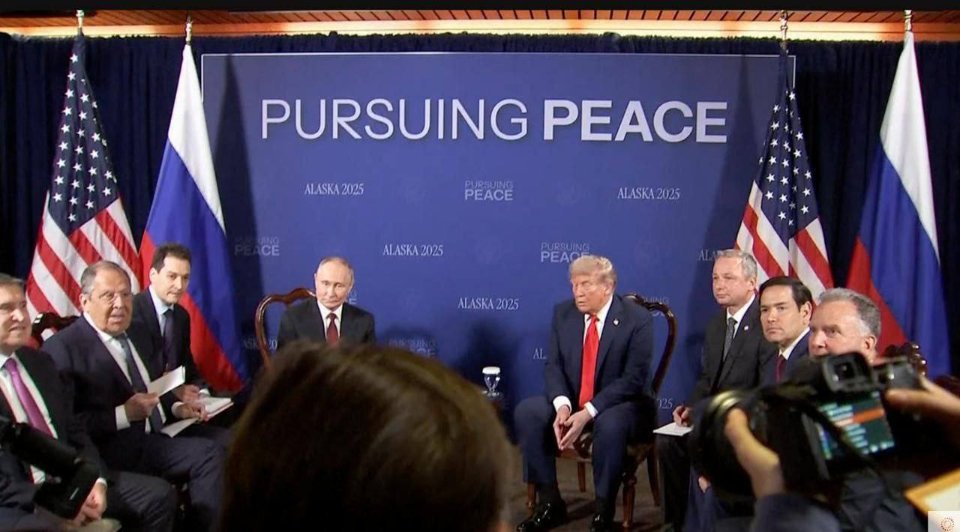 Зустріч Трампа та путіна