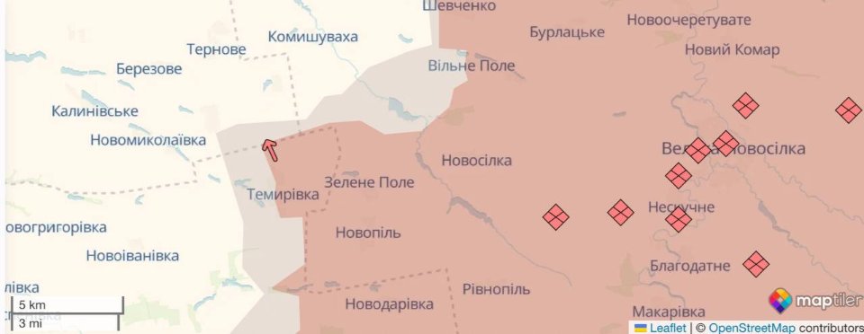 Карта боїв
