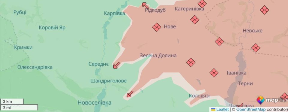 Карта боїв