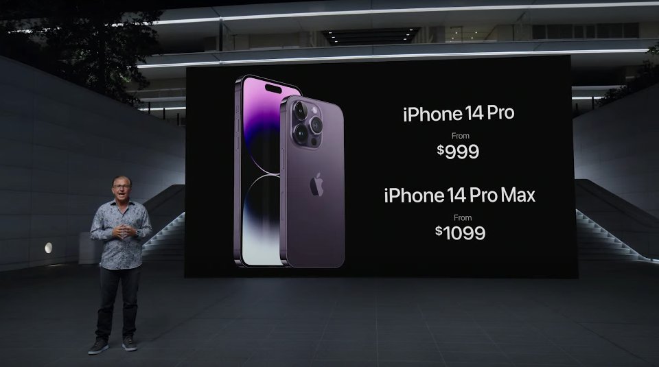 iPhone 14 Pro та 14 Pro Max: ціна