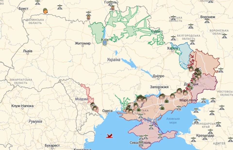 Карта Deep State