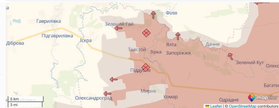 Карта боїв