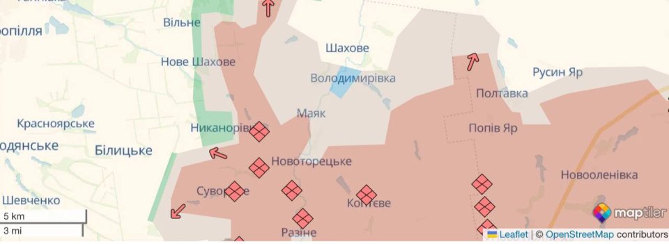 Карта боїв