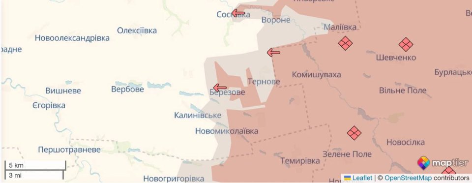 Карта боїв
