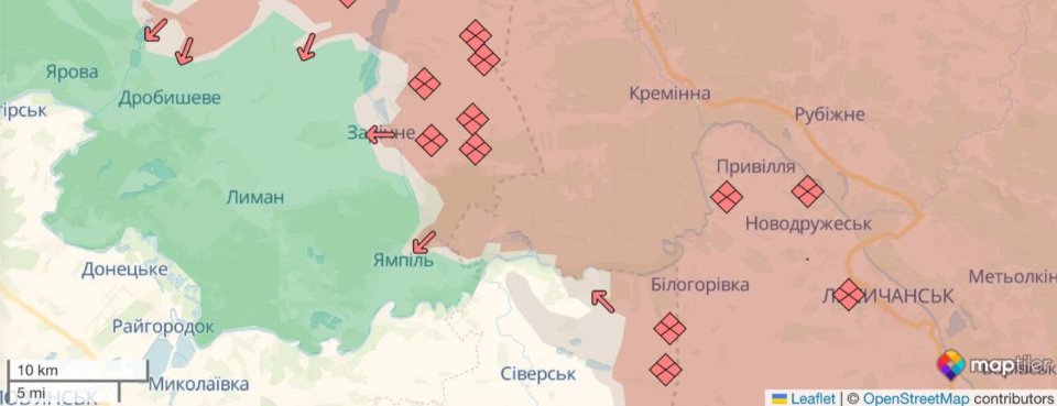 Карта боїв