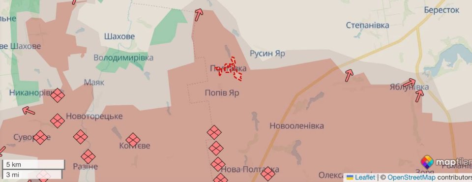 Карта боїв