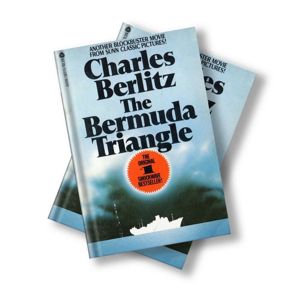 Обложка «Бермудского треугольника» Чарльза Берлица