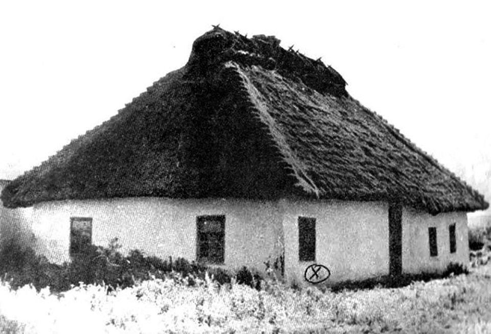 Дом, где погиб Николай Леонтович
