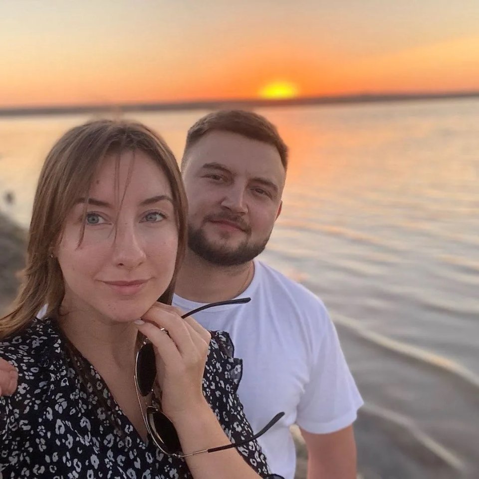 Юрій Глодан з дружиною Валерією / Instagram@iuriiglodan