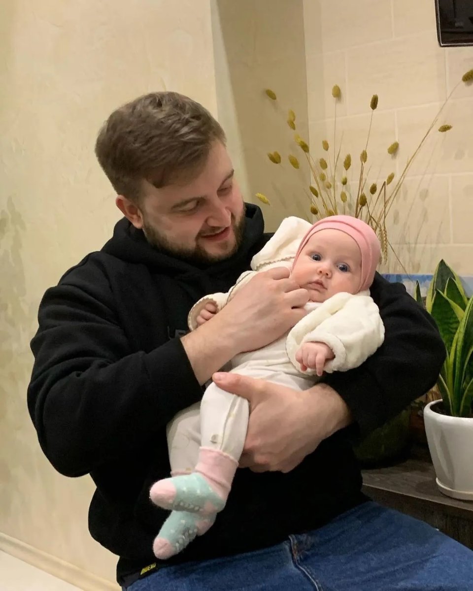 Юрій Глодан з донькою Кірою / Instagram@iuriiglodan