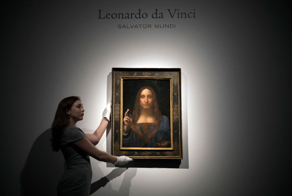 «Спаситель світу», Леонардо да Вінчі