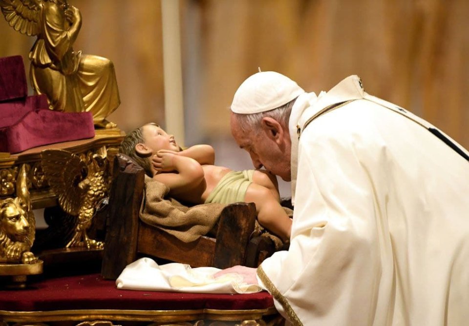 Папа Римський на месі у Ватикані