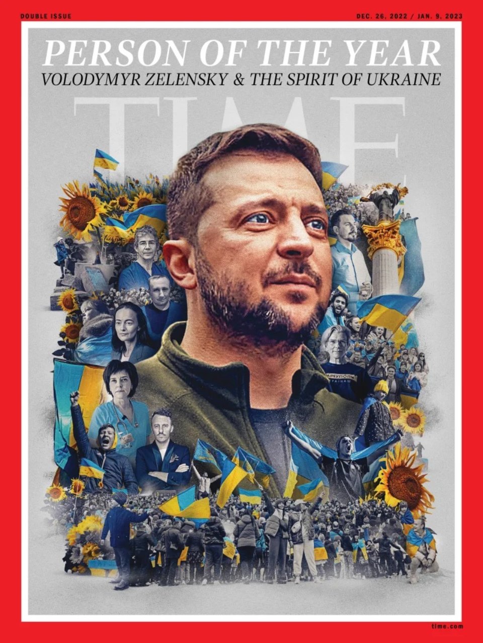 Зеленський став людиною року за версією журналу Time