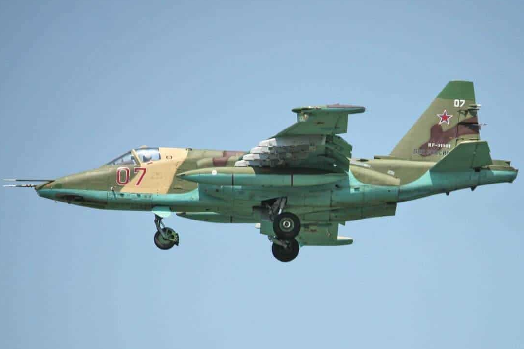 Нацгвардійці вразили «Перуном» російський Су-25 під Бахмутом
