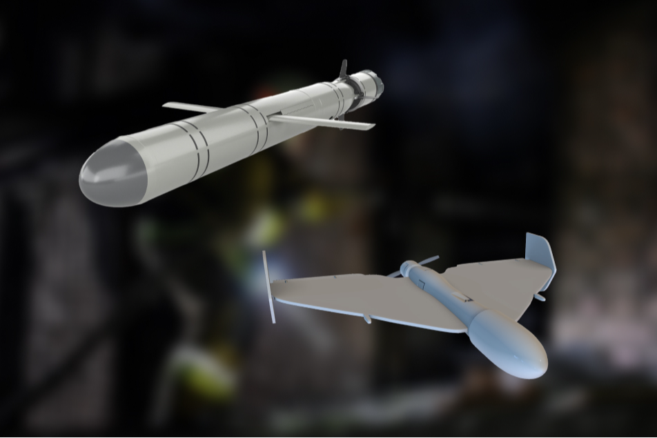 13 тис. ракет, 88 тис. БпЛА та понад 120 тис. КАБів: у Повітряних силах підсумки атак рф за чотири роки війни