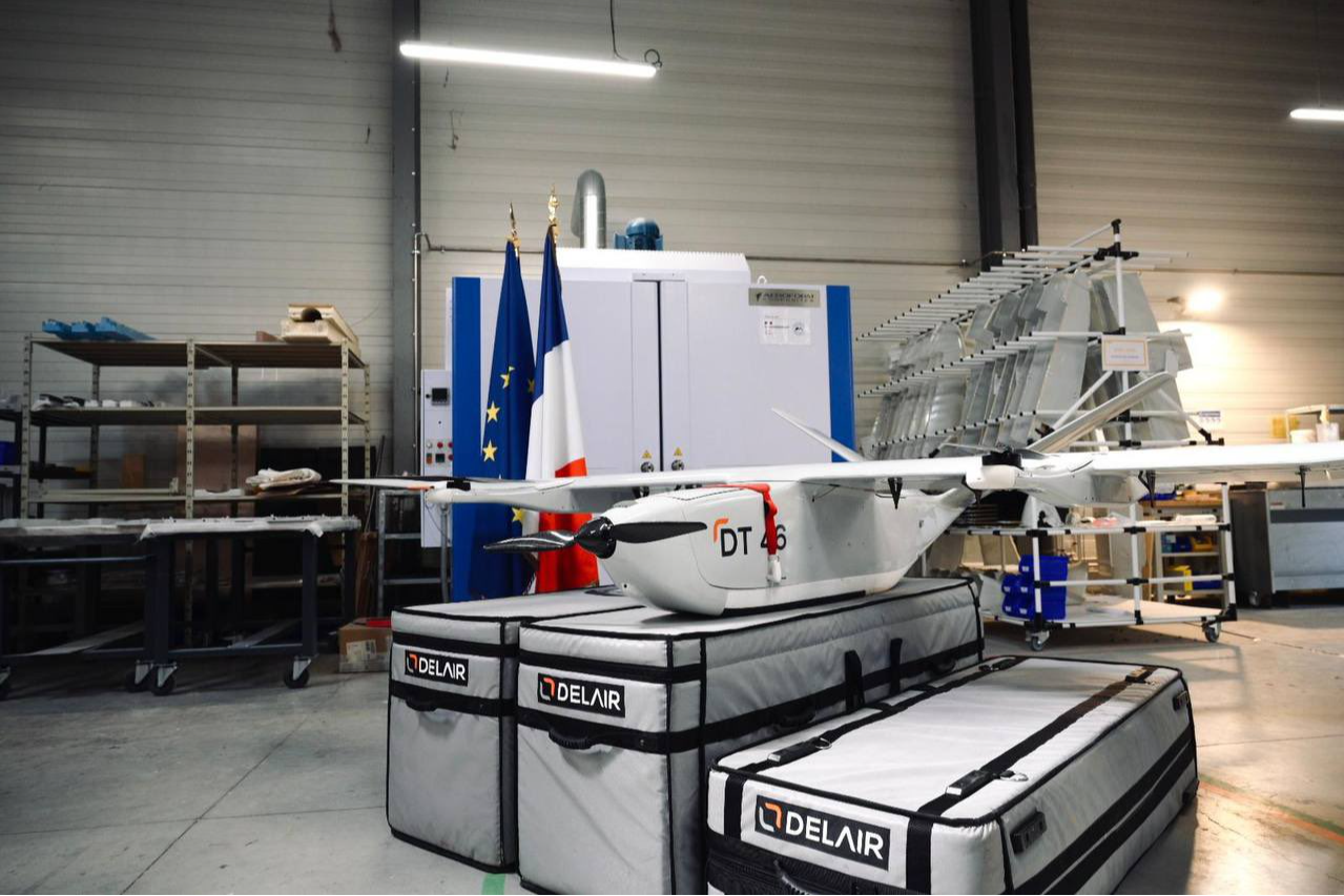 Франція передасть Україні 100 дронів-камікадзе Delair (фото)