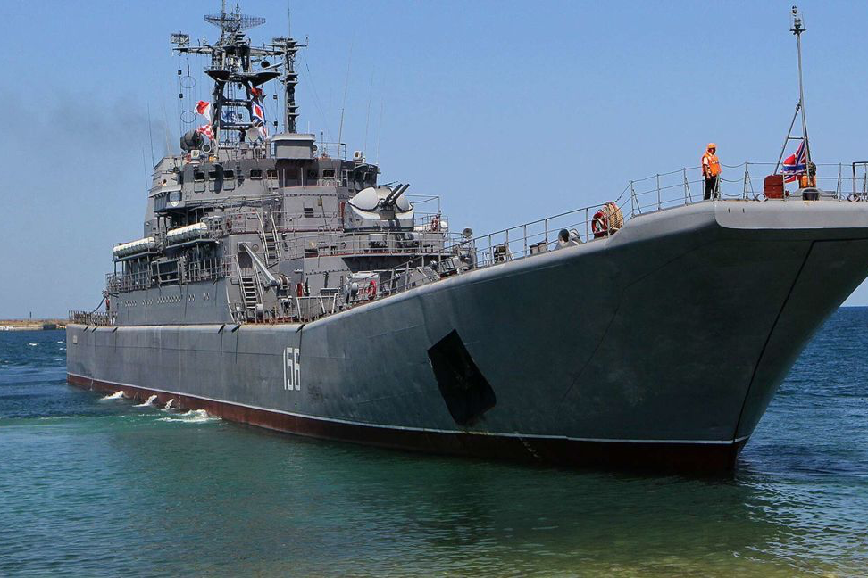 Російський десантний корабель «Ямал» отримав критичні пошкодження — ГУР