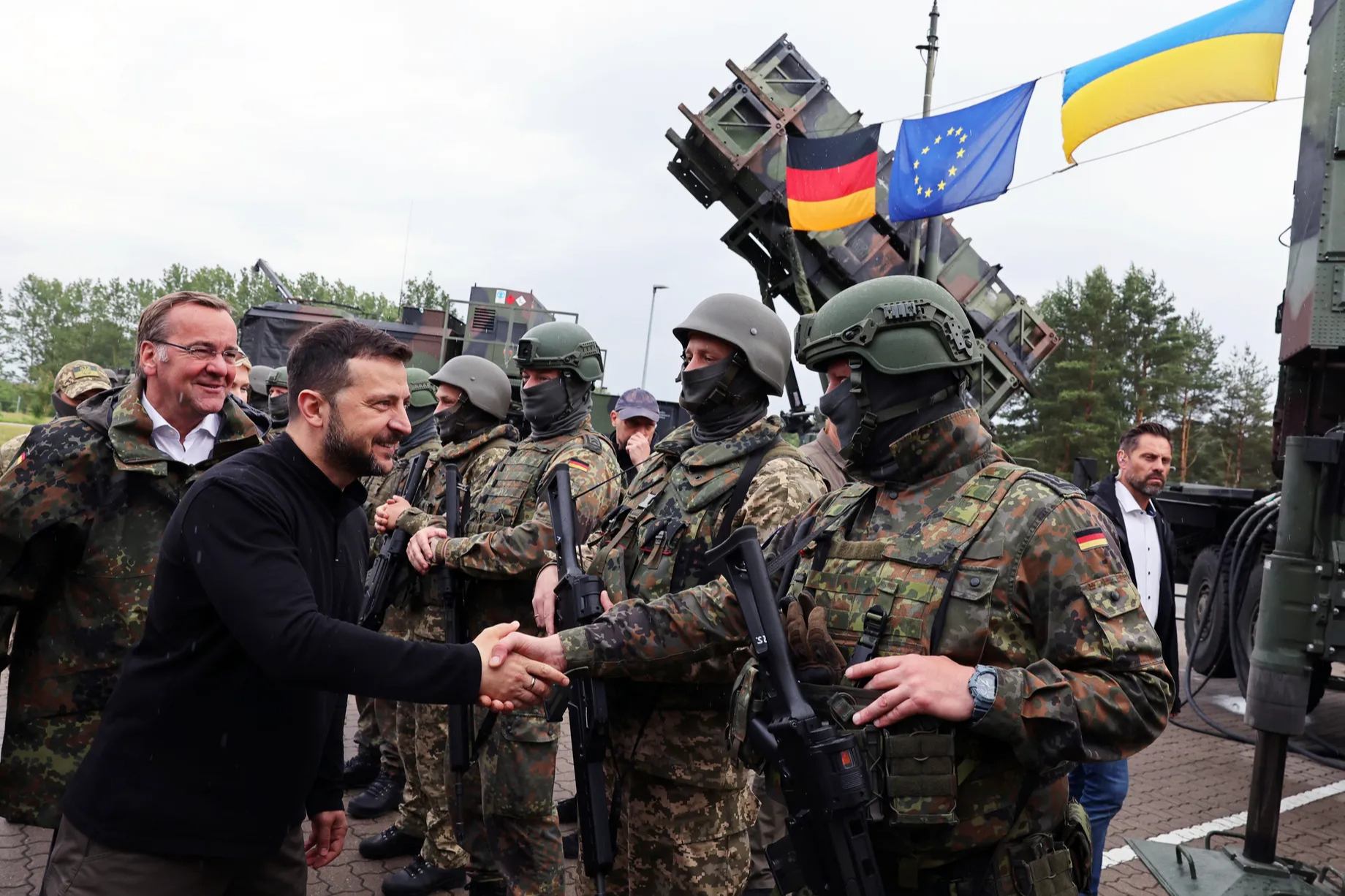 Німеччина з партнерами передає Україні 35 ракет до систем ППО Patriot