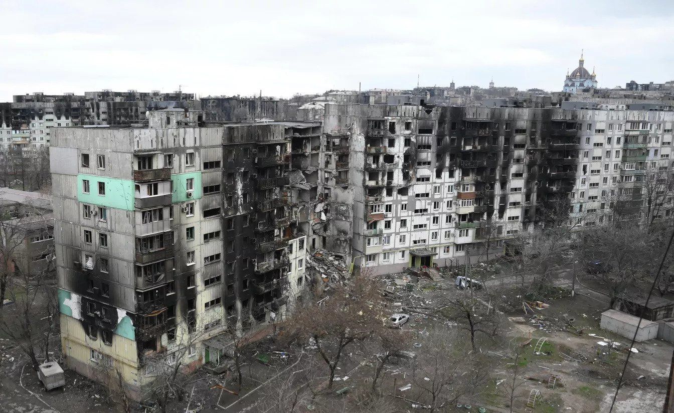 Спалений Маріуполь