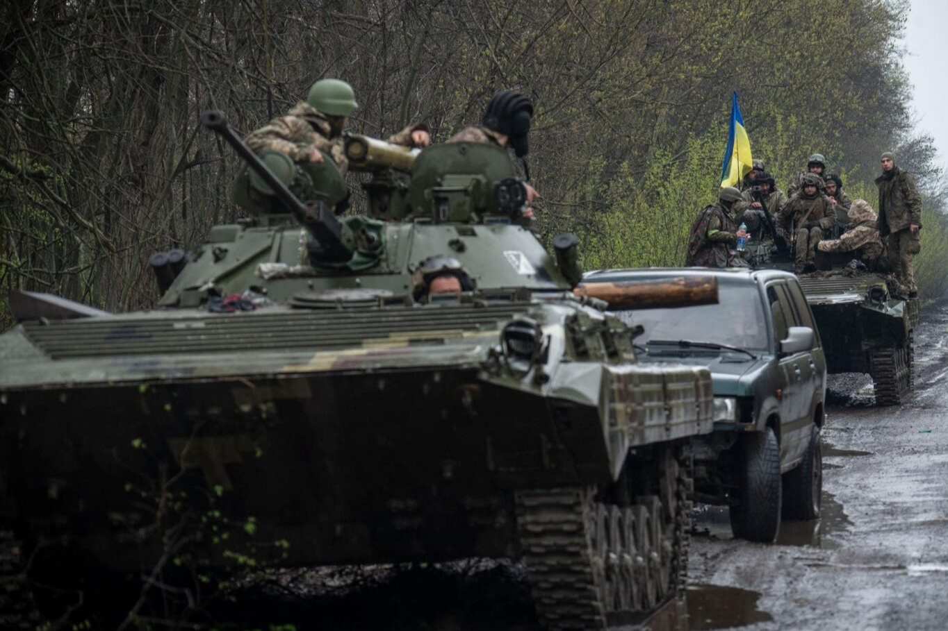 Карта бойових дій в Україні станом на 29 квітня 2025 року