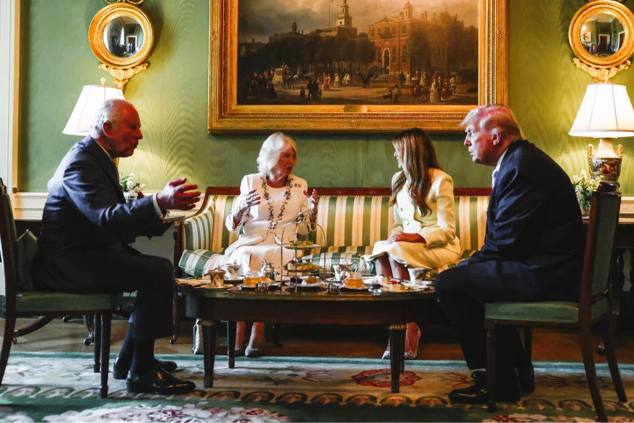 Король Карл ІІІ з чаювання із Трампом розпочав чотириденний візит до США: яка його програма