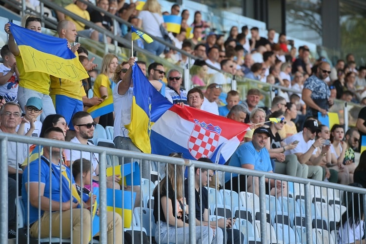 Збірна України не змогла перемогти хорватську «Рієку» в товариському матчі (відео)