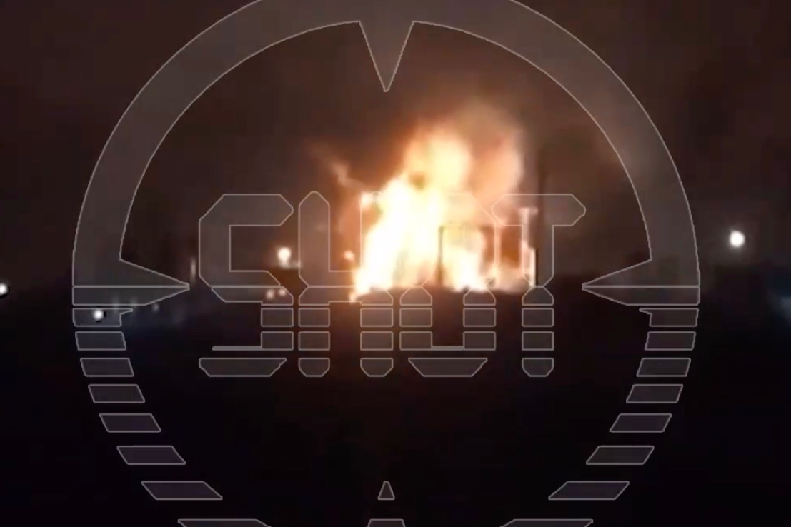 Безпілотники атакували Афіпський НПЗ у Краснодарському краї рф (відео)
