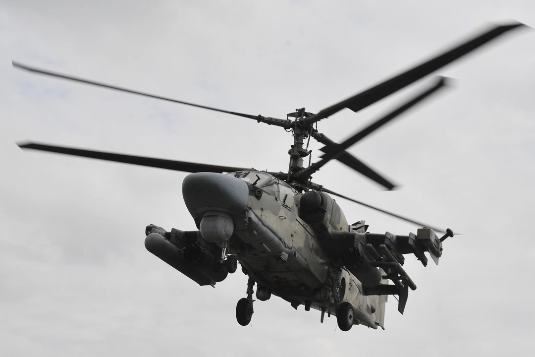 Українські захисники знищили черговий російський вертоліт Ка-52