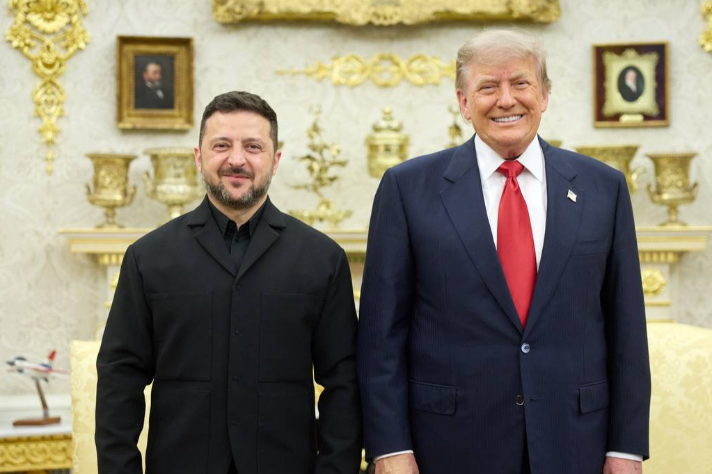 Трамп прокоментував зустріч із Зеленським у Білому домі: «Все пройшло дуже добре»