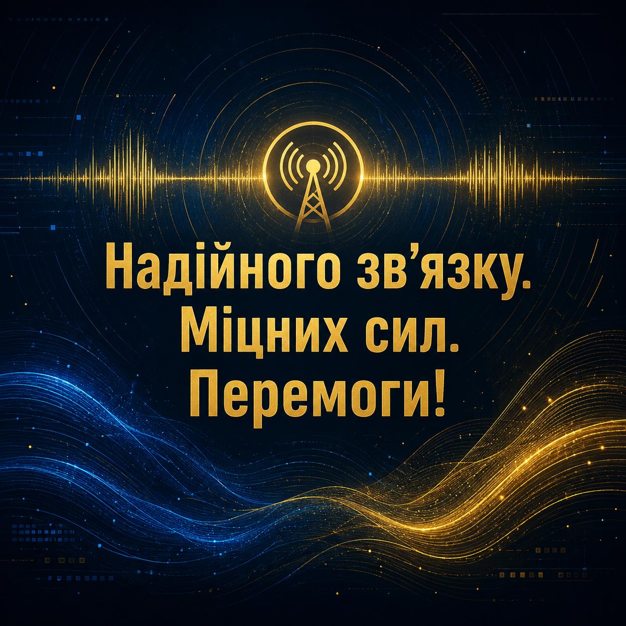 З Днем Військ зв’язку та кібербезпеки ЗСУ 2026 — листівка З Днем Військ зв’язку та кібербезпеки ЗСУ 2026 — листівка