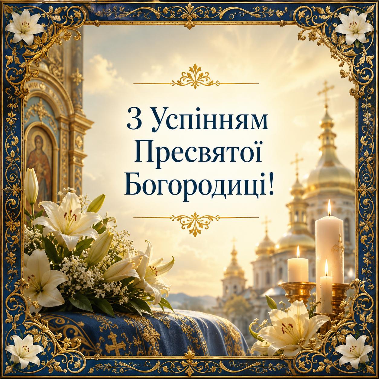 Привітання з Першою Пречистою — картинка для рідних Привітання з Першою Пречистою — картинка для рідних