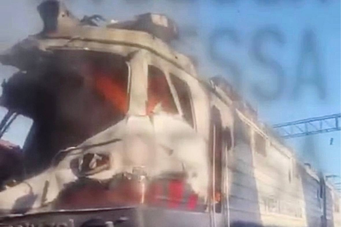 Росіяни вдарили «Шахедом» по пасажирському поїзду на Одещині: загинули машиніст і його помічник